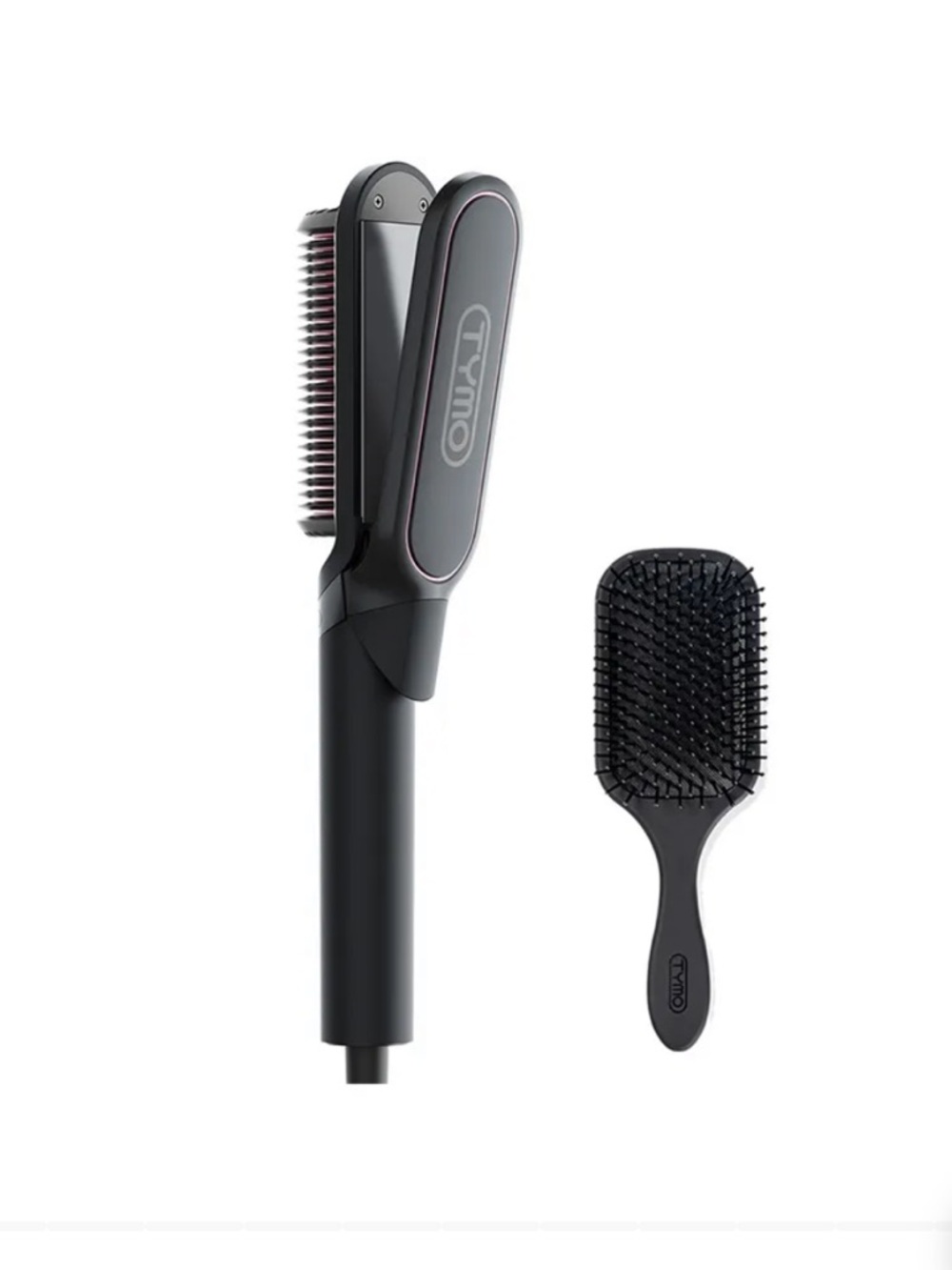 TYMO FlipPro Hair Straightening Brush - Black